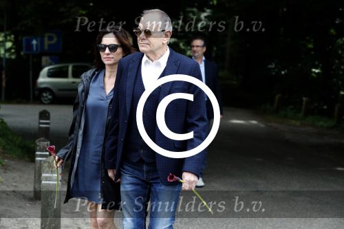 Vught 13 juni 2017
Herdenkingsdienst/ begrafenis van Sandra Reemer in kasteel Maurick. Rob de Nijs met zijn vrouw Henriette