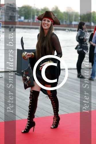 Amsterdam 22 mei 2017 
Premiere pirates off the carabien in het scheepvaartmuseum. Robin Martens
