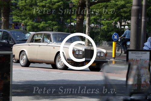 Amsterdam 3 juni 2017 
Opening expositie Fong Leng bij galerie Eric Morren in Amsterdam. Gouden Rolls Royce