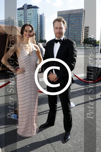 Amsterdam 17 juni 2017  
Amsterdam diner in het AFAS music hall in Amsterdam. Romy Monteiro met Mark v Eeuwen en Albert Verlinde