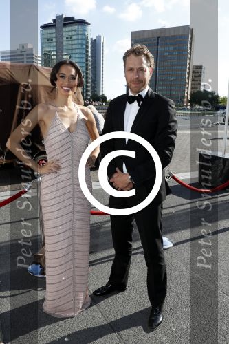 Amsterdam 17 juni 2017  
Amsterdam diner in het AFAS music hall in Amsterdam. Romy Monteiro met Mark v Eeuwen en Albert Verlinde