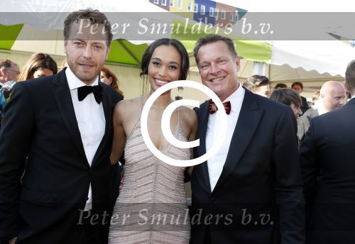 Amsterdam 17 juni 2017  
Amsterdam diner in het AFAS music hall in Amsterdam. Romy Monteiro met Mark v Eeuwen en Albert Verlinde