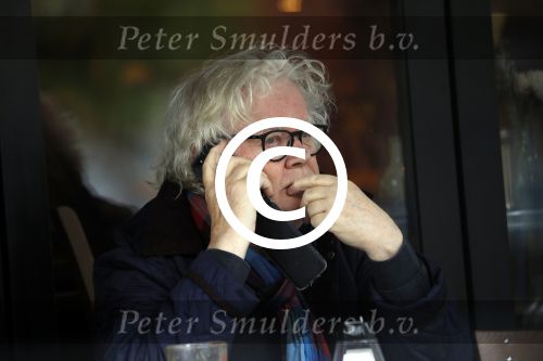 Amsterdam 7 juni 2017
Rudi Fuchs op terras op de beethovenstraat