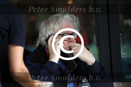 Amsterdam 7 juni 2017
Rudi Fuchs op terras op de beethovenstraat