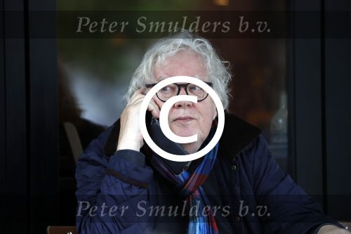 Amsterdam 7 juni 2017
Rudi Fuchs op terras op de beethovenstraat