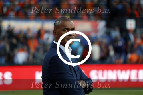 Rotterdam 9 juni 2017
Nederland - Luxemburg in de kuip . De wedstrijd dat Wesley Sneijder record international wordt en waar Ruud Gullit en Dick Advocaat voor het eerst bondscoach en assistent zijn. Yolanthe Sneijder Cabau zit op de tribune met zoons Jessey en Xess Xava