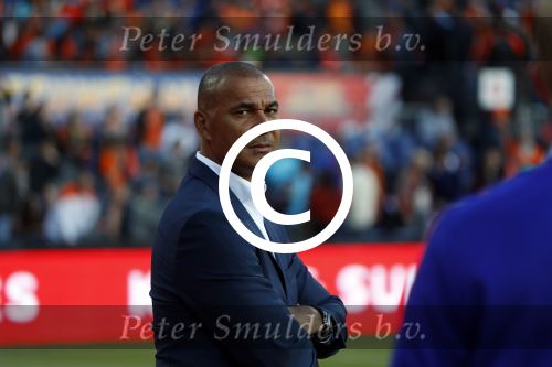 Rotterdam 9 juni 2017
Nederland - Luxemburg in de kuip . De wedstrijd dat Wesley Sneijder record international wordt en waar Ruud Gullit en Dick Advocaat voor het eerst bondscoach en assistent zijn. Yolanthe Sneijder Cabau zit op de tribune met zoons Jessey en Xess Xava