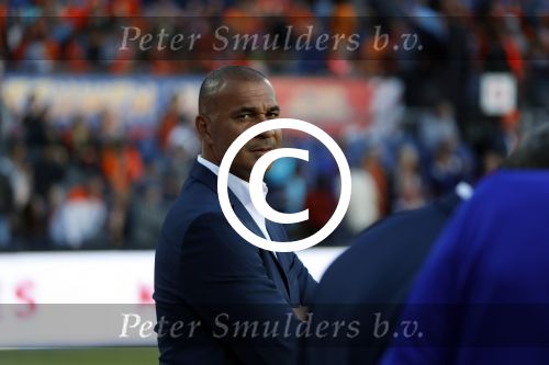 Rotterdam 9 juni 2017
Nederland - Luxemburg in de kuip . De wedstrijd dat Wesley Sneijder record international wordt en waar Ruud Gullit en Dick Advocaat voor het eerst bondscoach en assistent zijn. Yolanthe Sneijder Cabau zit op de tribune met zoons Jessey en Xess Xava