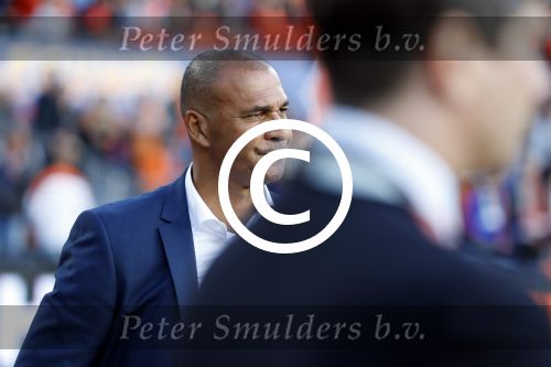 Rotterdam 9 juni 2017
Nederland - Luxemburg in de kuip . De wedstrijd dat Wesley Sneijder record international wordt en waar Ruud Gullit en Dick Advocaat voor het eerst bondscoach en assistent zijn. Yolanthe Sneijder Cabau zit op de tribune met zoons Jessey en Xess Xava