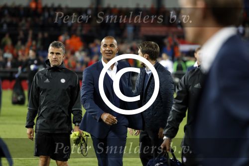 Rotterdam 9 juni 2017
Ruud Gullit zijn debuut als assistent coach bij Nederland - Luxemburg in de kuip