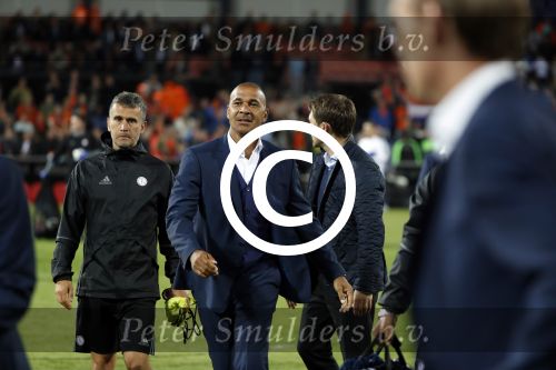 Rotterdam 9 juni 2017
Ruud Gullit zijn debuut als assistent coach bij Nederland - Luxemburg in de kuip