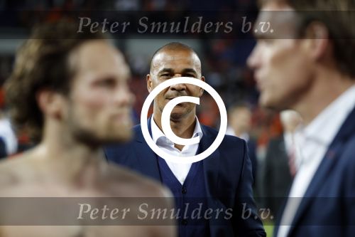 Rotterdam 9 juni 2017
Ruud Gullit zijn debuut als assistent coach bij Nederland - Luxemburg in de kuip