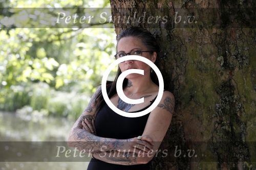 Amsterdam 15 juni 2017 
Sanne Kraaijkamp in het vondelpark.