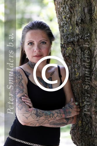 Amsterdam 15 juni 2017 
Sanne Kraaijkamp in het vondelpark.