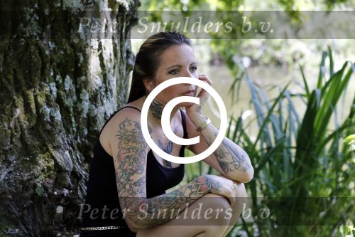 Amsterdam 15 juni 2017 
Sanne Kraaijkamp in het vondelpark.