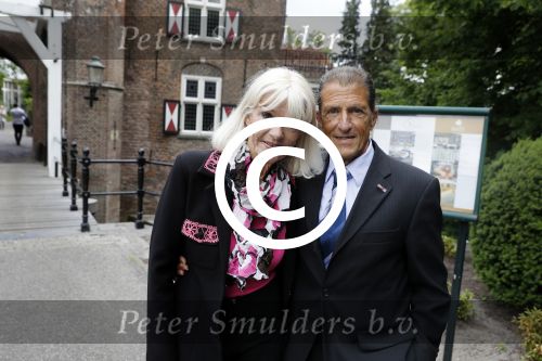 Vught 13 juni 2017
Herdenkingsdienst/ begrafenis van Sandra Reemer in kasteel Maurick. Saskia en Serge