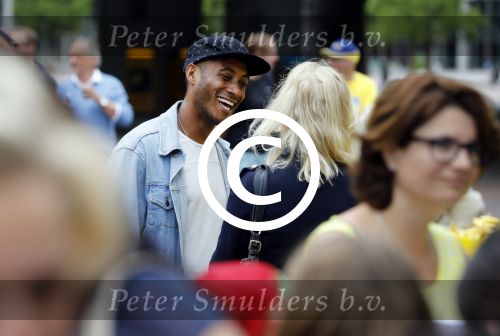 Amsterdam 17 juni 2017
Premiere Verschrikkelijke Ikke in Pathe Arena. Sunnery james met zijn zoon Phyllon Gorre. Annette de Vries