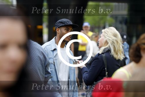 Amsterdam 17 juni 2017
Premiere Verschrikkelijke Ikke in Pathe Arena. Sunnery james met zijn zoon Phyllon Gorre. Annette de Vries