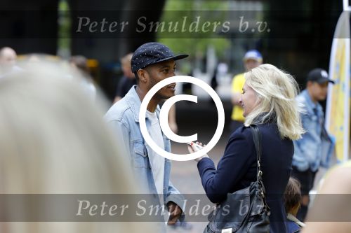 Amsterdam 17 juni 2017
Premiere Verschrikkelijke Ikke in Pathe Arena. Sunnery james met zijn zoon Phyllon Gorre. Annette de Vries