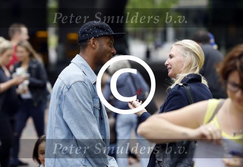 Amsterdam 17 juni 2017
Premiere Verschrikkelijke Ikke in Pathe Arena. Sunnery james met zijn zoon Phyllon Gorre. Annette de Vries