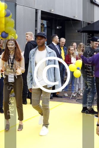 Amsterdam 17 juni 2017
Premiere Verschrikkelijke Ikke in Pathe Arena. Sunnery james met zijn zoon Phyllon Gorre
