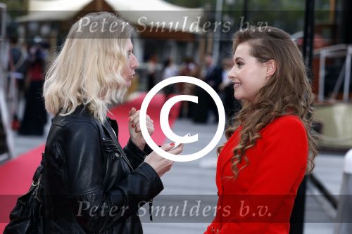 Amsterdam 22 mei 2017 
Premiere pirates off the carabien in het scheepvaartmuseum. Vajen v d Bosch met Annette de Vries