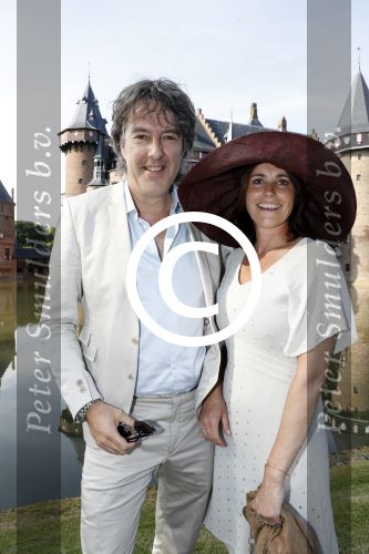 Haarzuilens 21 juni 2017
Haringparty bij kasteel de Haar. Wendy Brouwer met haar vriend Michiel Borstlap