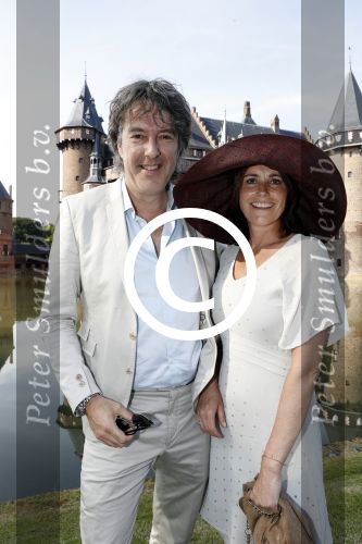 Haarzuilens 21 juni 2017
Haringparty bij kasteel de Haar. Wendy Brouwer met haar vriend Michiel Borstlap