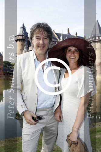 Haarzuilens 21 juni 2017
Haringparty bij kasteel de Haar. Wendy Brouwer met haar vriend Michiel Borstlap