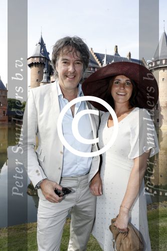 Haarzuilens 21 juni 2017
Haringparty bij kasteel de Haar. Wendy Brouwer met haar vriend Michiel Borstlap