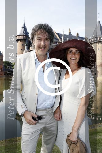 Haarzuilens 21 juni 2017
Haringparty bij kasteel de Haar. Wendy Brouwer met haar vriend Michiel Borstlap