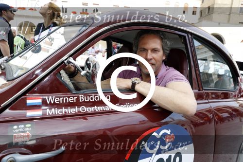 Brescia 18 mei 2017
Werner Budding tijdens mille miglia