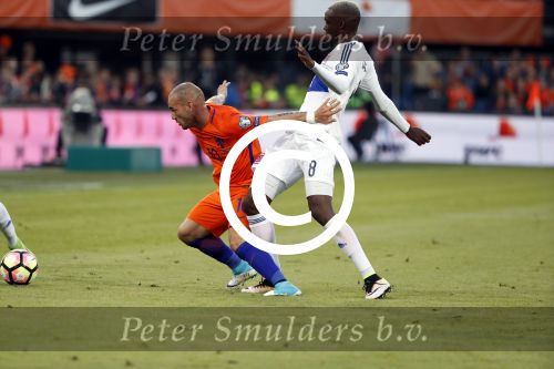 Rotterdam 9 juni 2017
Nederland - Luxemburg in de kuip . De wedstrijd dat Wesley Sneijder record international wordt en waar Ruud Gullit en Dick Advocaat voor het eerst bondscoach en assistent zijn. Yolanthe Sneijder Cabau zit op de tribune met zoons Jessey en Xess Xava