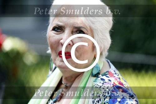 Amsterdam 3 juni 2017 
Xaviera Hollander met haar man Philip de Haan in Amsterdam