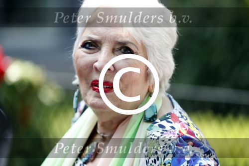 Amsterdam 3 juni 2017 
Xaviera Hollander met haar man Philip de Haan in Amsterdam