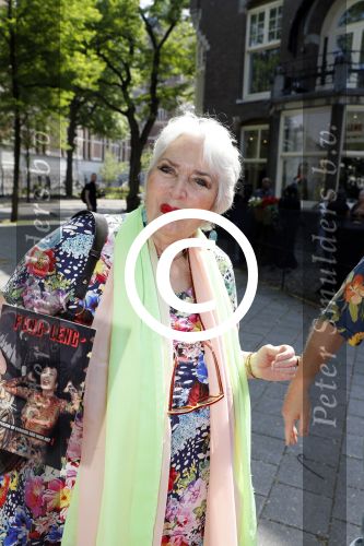 Amsterdam 3 juni 2017 
Xaviera Hollander met haar man Philip de Haan in Amsterdam