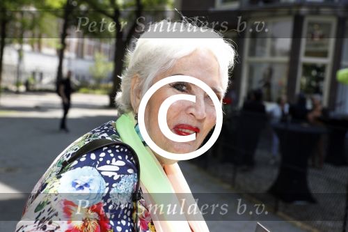 Amsterdam 3 juni 2017 
Xaviera Hollander met haar man Philip de Haan in Amsterdam