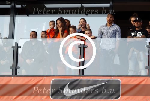 Rotterdam 9 juni 2017
Nederland - Luxemburg in de kuip . De wedstrijd dat Wesley Sneijder record international wordt en waar Ruud Gullit en Dick Advocaat voor het eerst bondscoach en assistent zijn. Yolanthe Sneijder Cabau zit op de tribune met zoons Jessey en Xess Xava