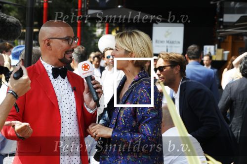 Amsterdam 7 juni 2018
Talkies terras award bij sushisamba in Amsterdam. Maik de Boer en Anouk Smulders