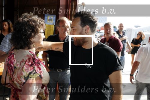 Amsterdam 31 mei 2018
Boekpresentatie Katja Schuurman â€œKatja was Hierâ€ Arne Toonen met schoonmoeder