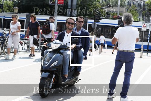 Amsterdam 7 juni 2018
Talkies terras award bij sushisamba in Amsterdam. Bas Smit met zijn broer