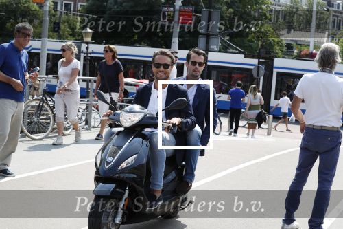 Amsterdam 7 juni 2018
Talkies terras award bij sushisamba in Amsterdam. Bas Smit met zijn broer