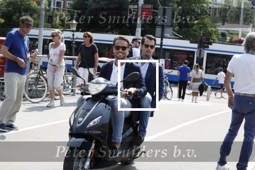 Amsterdam 7 juni 2018
Talkies terras award bij sushisamba in Amsterdam. Bas Smit met zijn broer