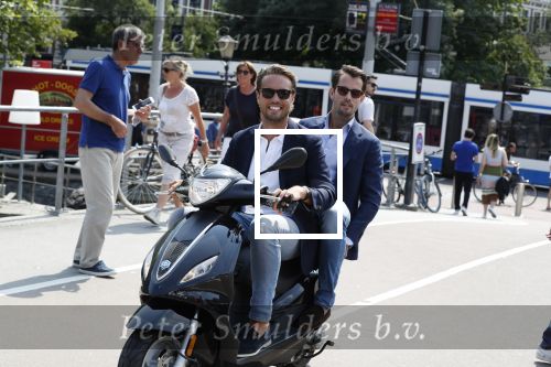 Amsterdam 7 juni 2018
Talkies terras award bij sushisamba in Amsterdam. Bas Smit met zijn broer