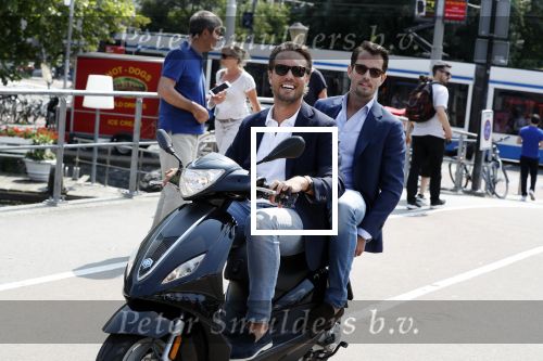 Amsterdam 7 juni 2018
Talkies terras award bij sushisamba in Amsterdam. Bas Smit met zijn broer