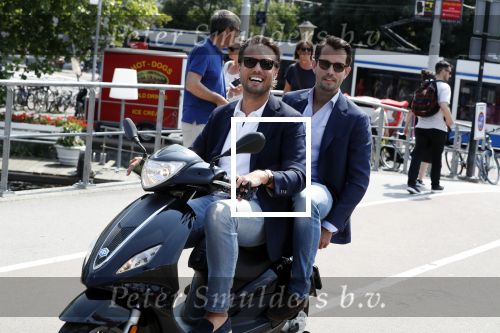 Amsterdam 7 juni 2018
Talkies terras award bij sushisamba in Amsterdam. Bas Smit met broer