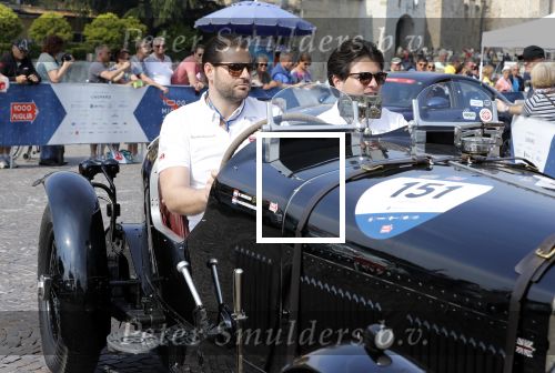 Brescia 16 mei 2018
De mille Miglia.
Bas v d Nieuwenhuizen (zoon van Joep v d Nieuwenhuizen)