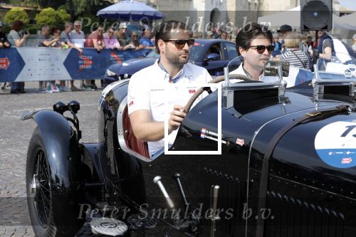 Brescia 16 mei 2018
De mille Miglia.
Bas v d Nieuwenhuizen (zoon van Joep v d Nieuwenhuizen)