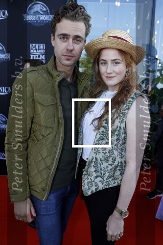 Amsterdam 5 juni 2018
Premiere Jurassic world in het amsterdam theater. Beau Schneider met vriendin