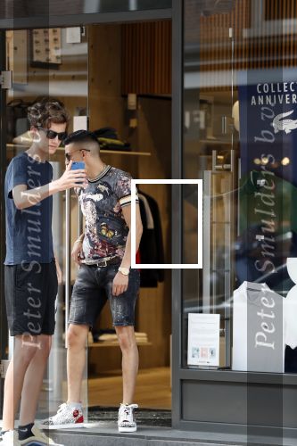 Amsterdam 28 mei 2018
Rapper Boef op de pc hooftstraat